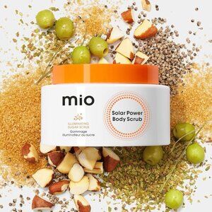 Mama Mio Solar Powder Body Scrub Illuminating Sugar Scrub (275ml/9.7fl) New